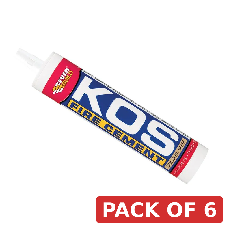 Everbuild Sika KOS Flue Cement Cartridge C3 300ml - 488394