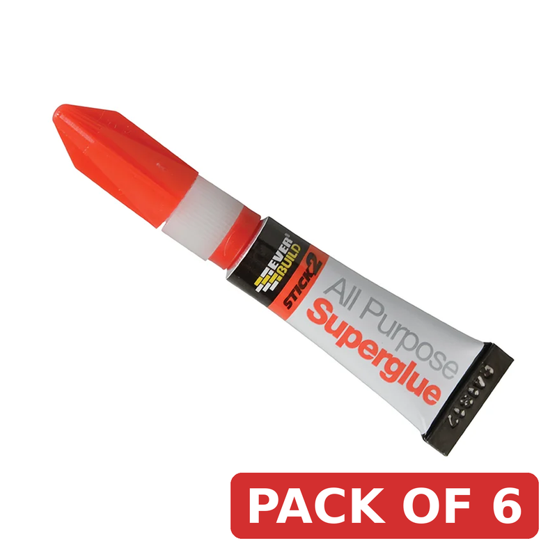 Everbuild Sika Stick 2 All Purpose Superglue 3g - 483372
