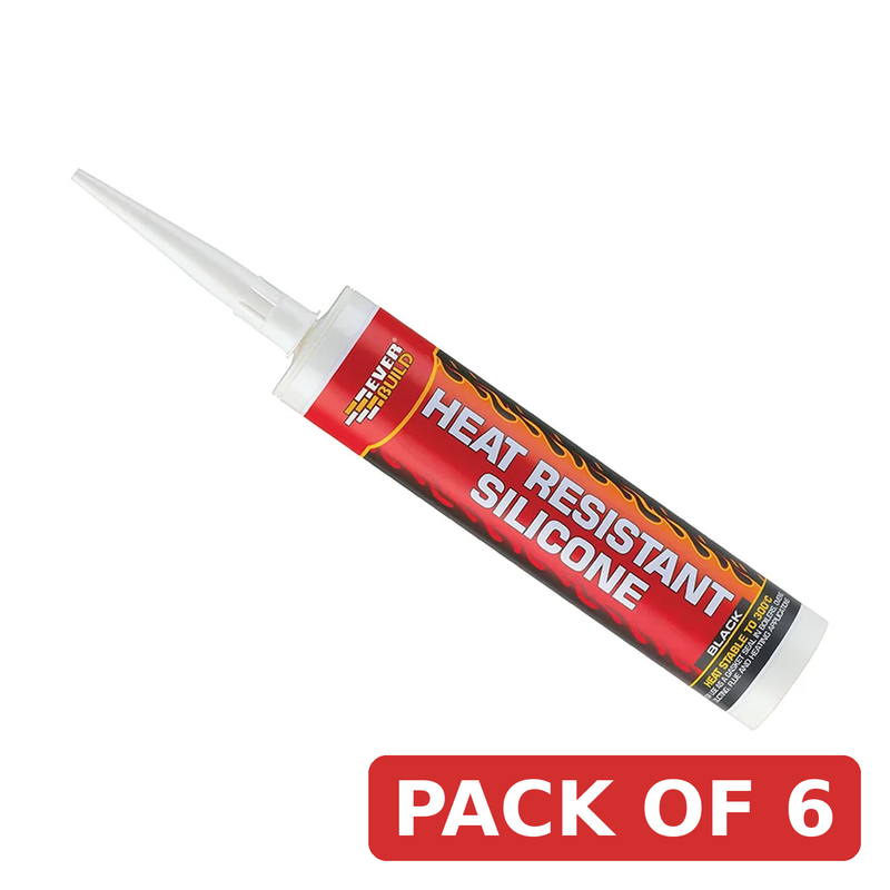 Everbuild Sika Heat Resistant Silicone C3 - 486749