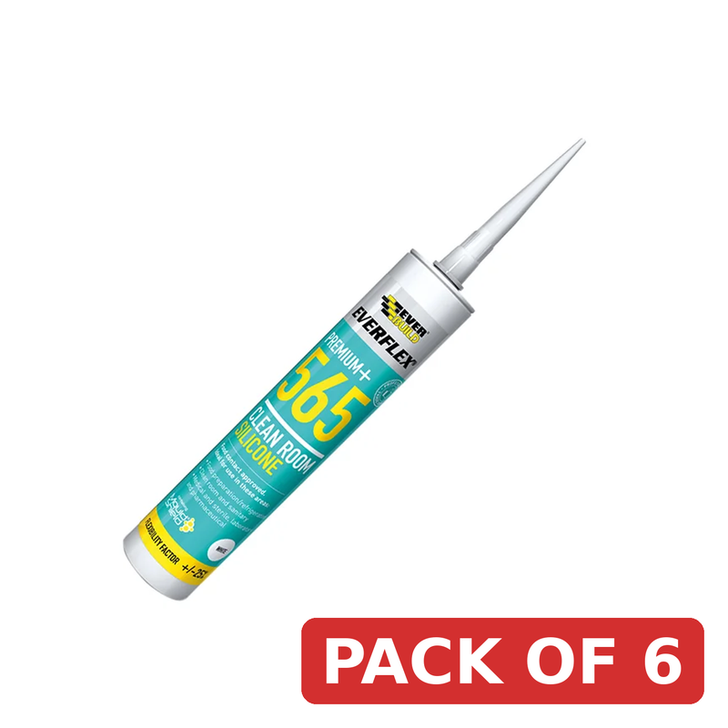 Everbuild Sika Clean Room Silicone C3 565 - 486155