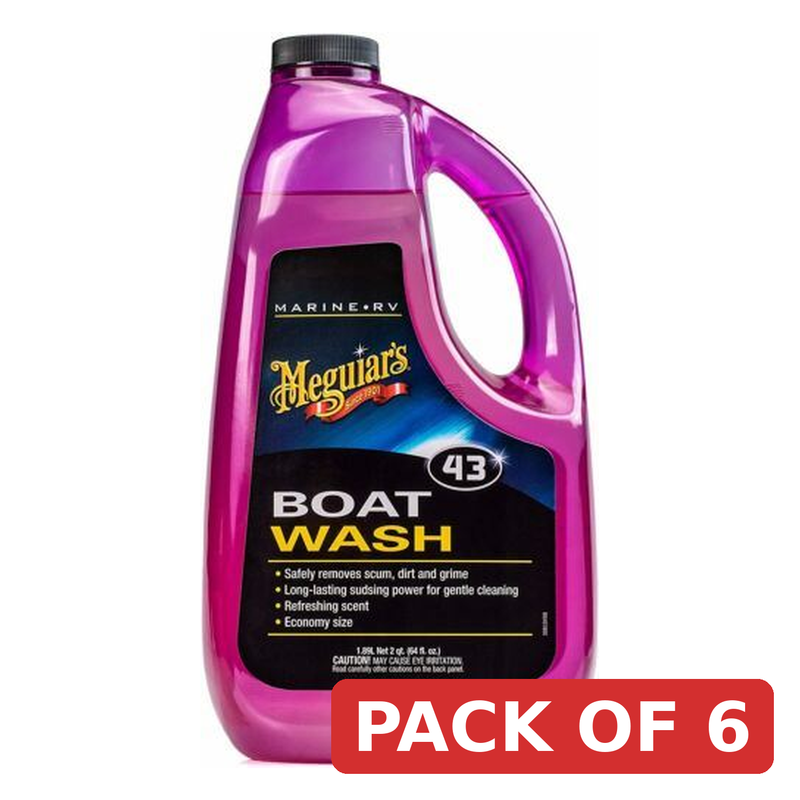 Meguiar's Marine RV Boat Wash 1.89L PH Neutral Cleaner
