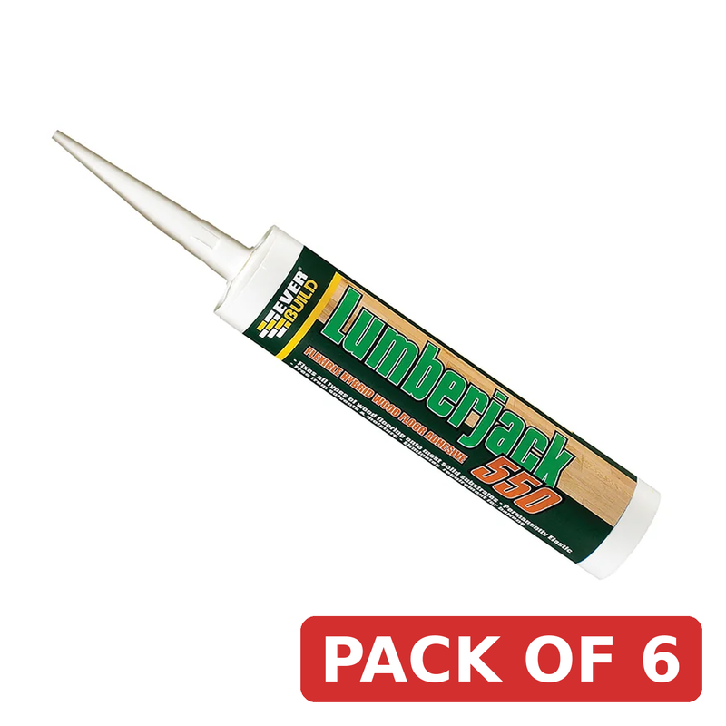 Everbuild Sika Lumberjack 550 Flooring Adhesive 300ml - 484939