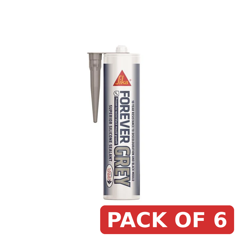 Everbuild Sika Sika® Forever Grey Sealant 295ml - 858500