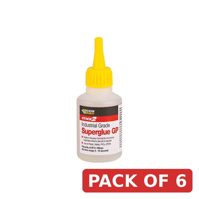 Everbuild Sika Industrial Superglue General Purpose 20g - 484651