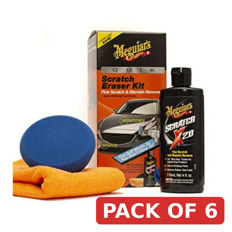 Meguiar's Quik Scratch Eraser Kit - Drill Activated