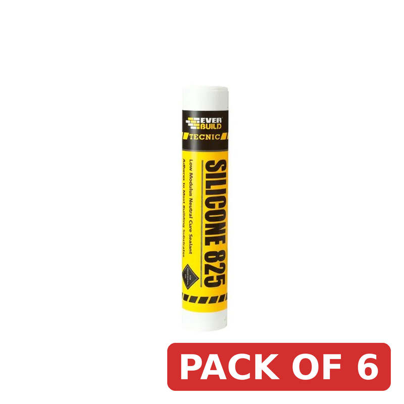Everbuild Sika Tecnic Silicone 825 Brick Red 380ml - 467209
