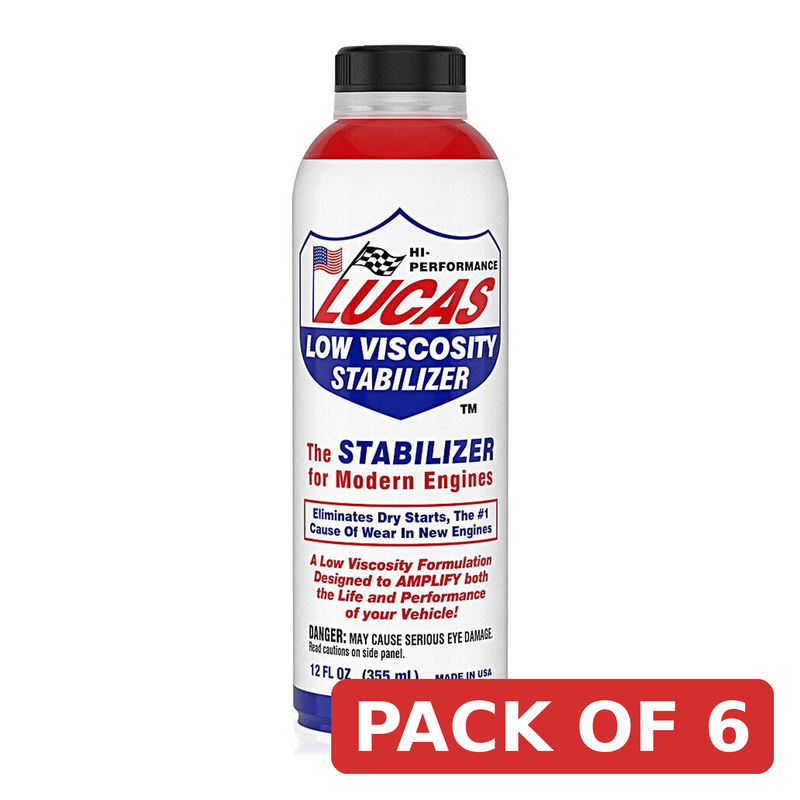 Lucas Oil Low Viscosity Engine Stabilizer 12 Oz 41097