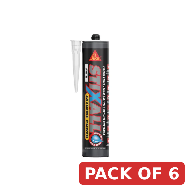 Everbuild Sika Stixall® Crystal Clear 290ml - 483168