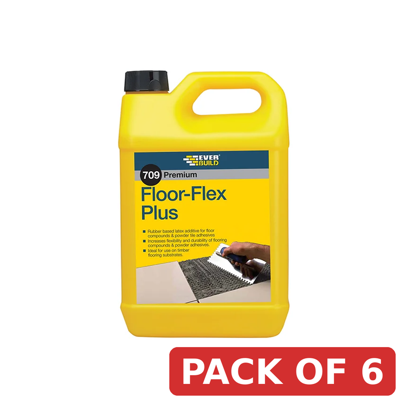 Everbuild Sika 709 Floor Flex Plus Latex 5 litre - 489452