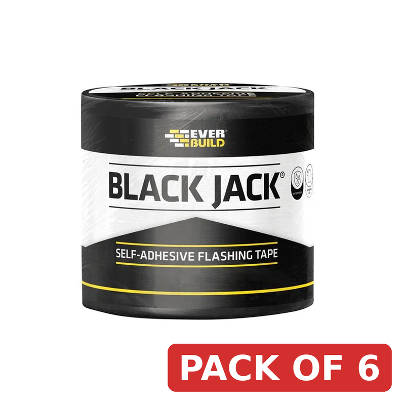 Everbuild Sika Black Jack Flashing Tape 100mm x 3m
