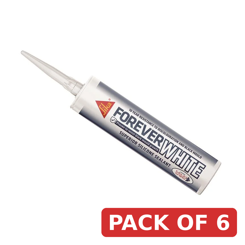 Everbuild Sika Sika® Forever White Sealant 295ml - 858495