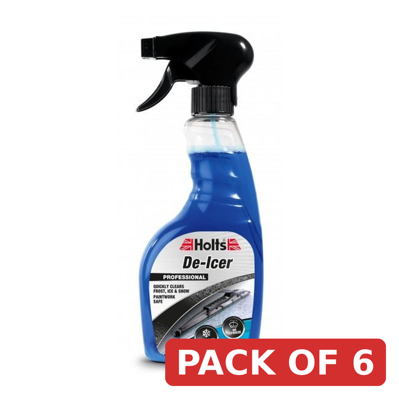 Holts De-Icer Spray 500ml - Fast Acting Frost & Ice Remover