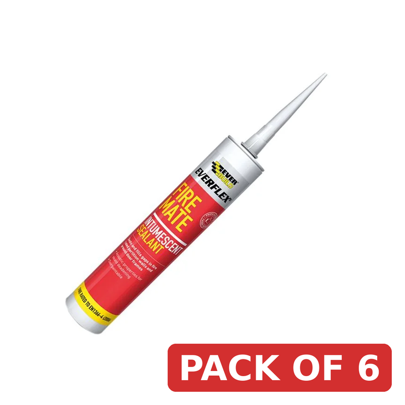 Everbuild Sika Fire Mate Intumescent Sealant Brown C3 - 486029