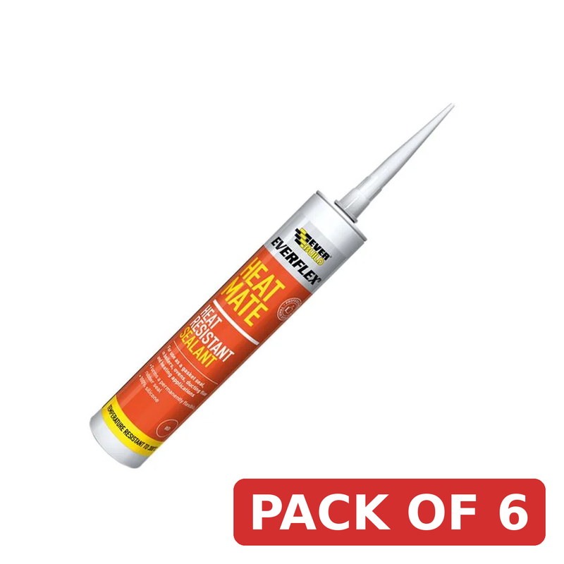 Everbuild Sika Heatmate Sealant Red 295ml - 484772