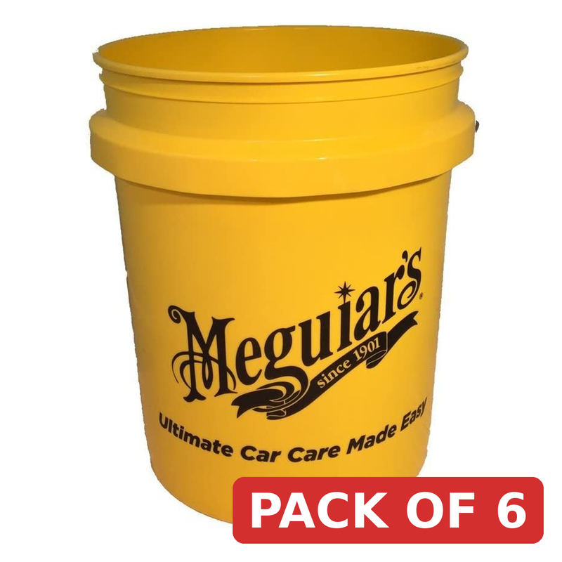 Meguiar's Bucket 19L Yellow RG203 for Car Detailing