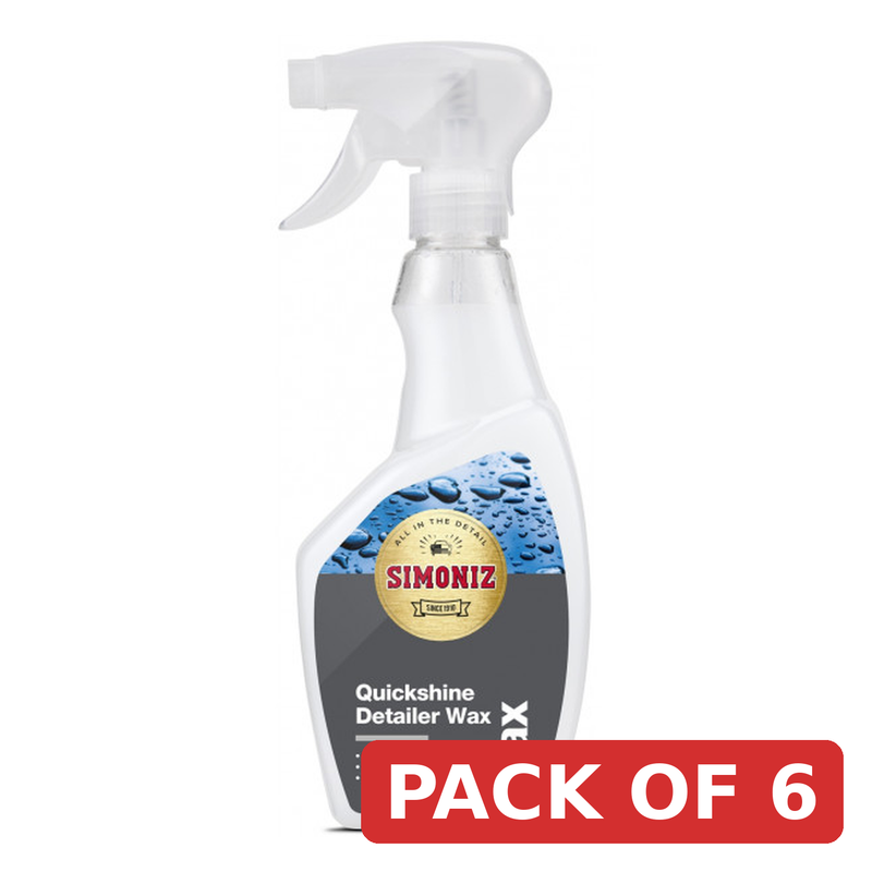 Simoniz Quickshine Detailer 500ml - Instant Shine & Protection