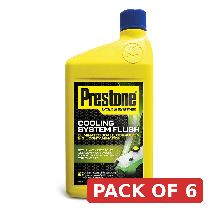 Prestone Cooling System Flush 1L Eliminates Scale & Corrosion
