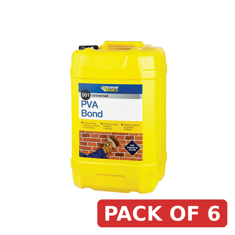 Everbuild Sika 501 Universal PVA Bond 2.5 litre - 489546