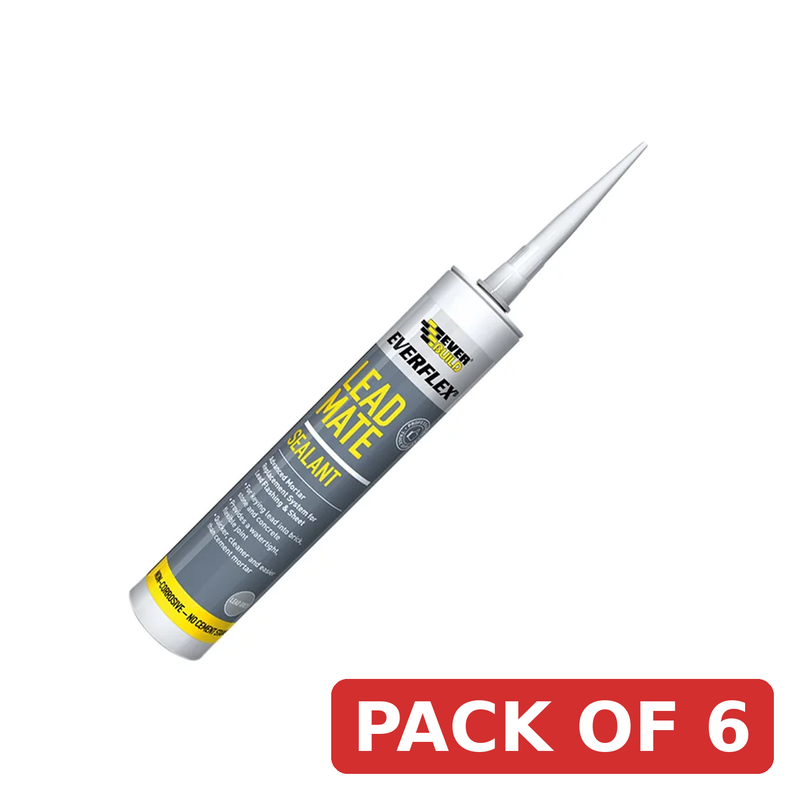 Everbuild Sika Lead Mate Sealant Grey C3 - 486216