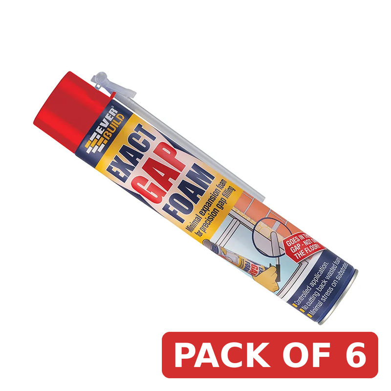 Everbuild Sika Exact Gap Foam 750ml - 484702