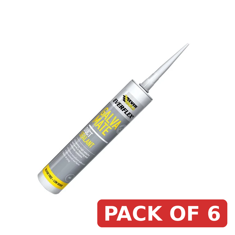 Everbuild Sika Galva Mate Sealant Grey C3 - 489540