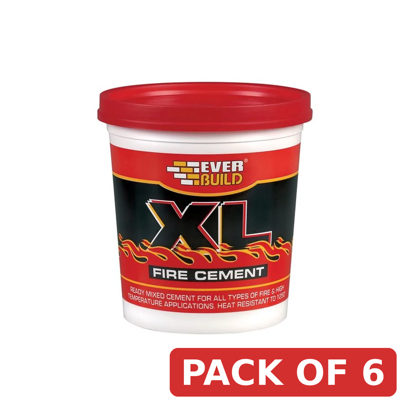 Everbuild Sika XL Fire Cement 1kg - 488390