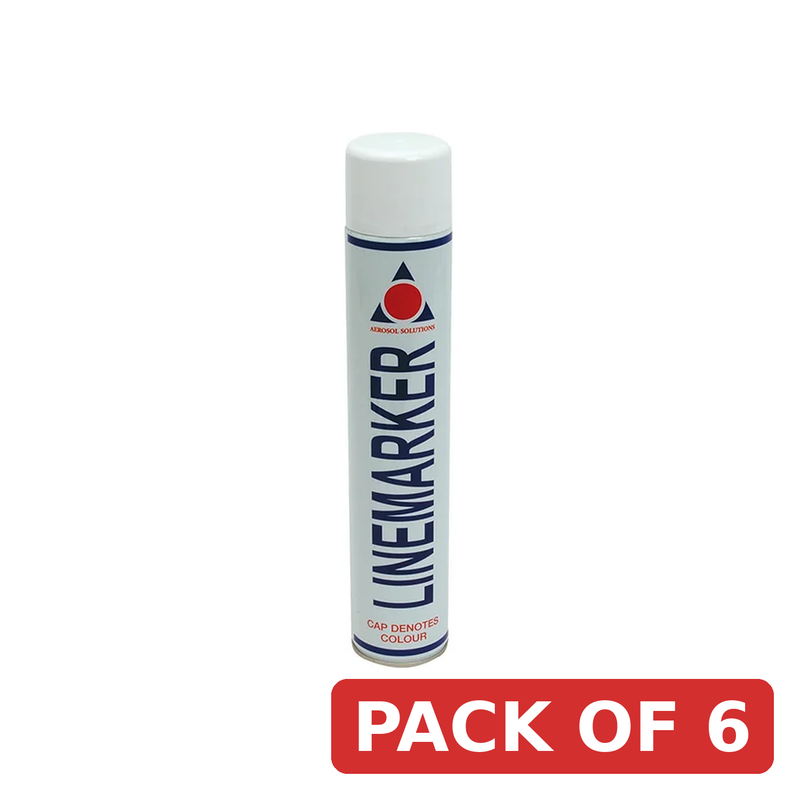 Aerosol 0901 Line Marking Spray Paint White 750ml - 0901