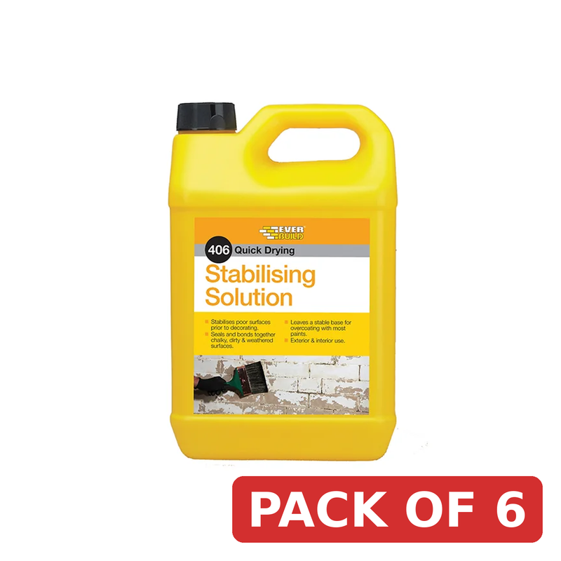 Everbuild Sika 406 Stabilising Solution 5 litre - 483195