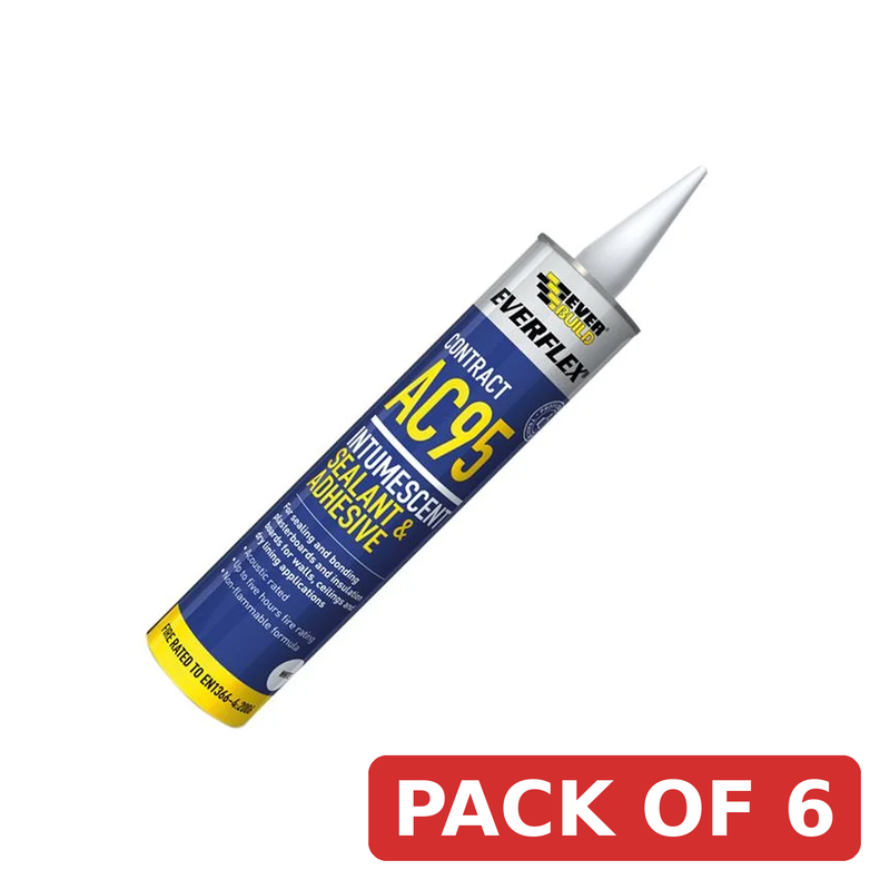 Everbuild Sika AC95 Intumescent Acoustic Sealant 900ml - 486163