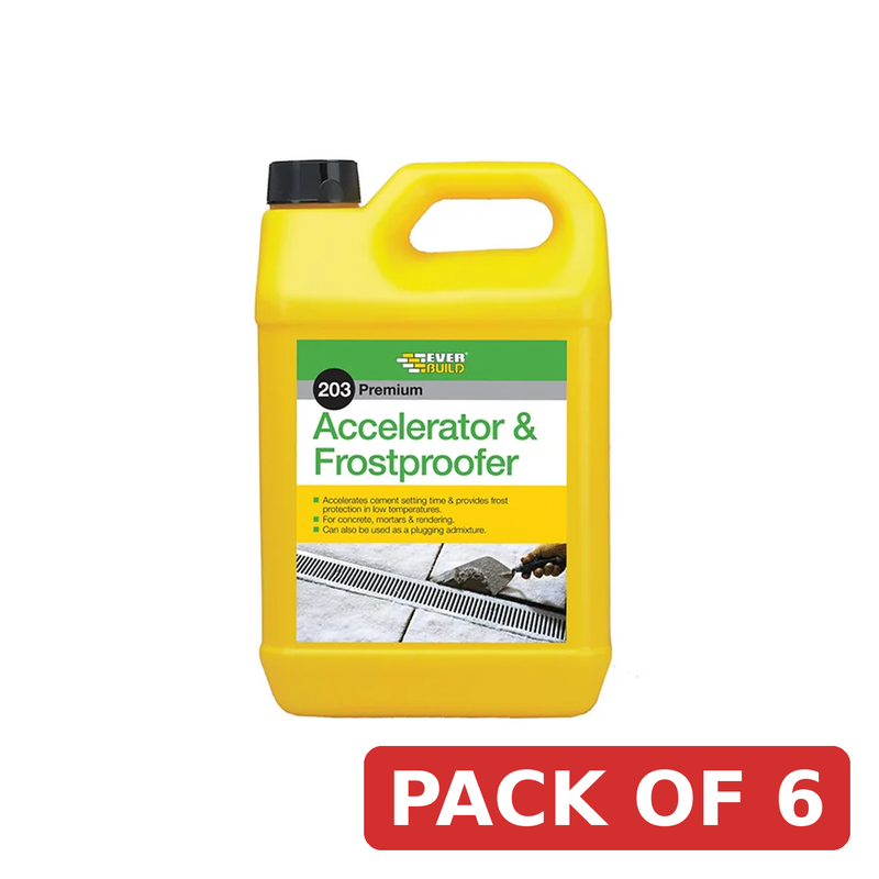 Everbuild Sika SikaMix Frostproofer & Plasticiser 5 litre - 878091