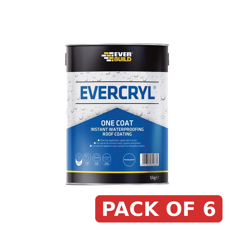 Everbuild Sika Evercryl® One Coat Translucent 5kg - 851590
