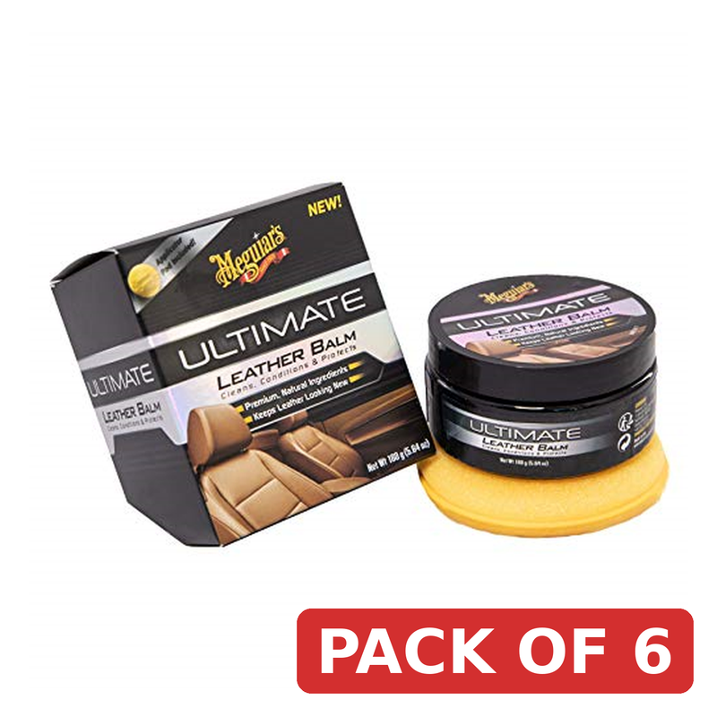 Meguiar's Ultimate Leather Balm 160g - Cleaner & Conditioner