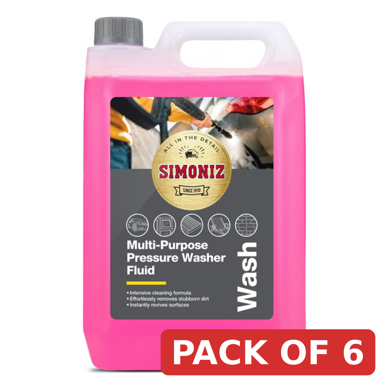Simoniz Multi Use Pressure Washer Fluid 5 Litre