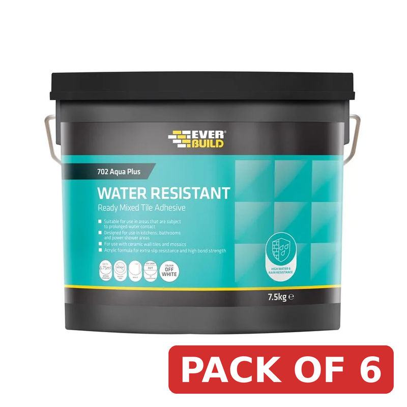 Everbuild Sika 702 Water Resist Tile Adhesive 5L - 487071