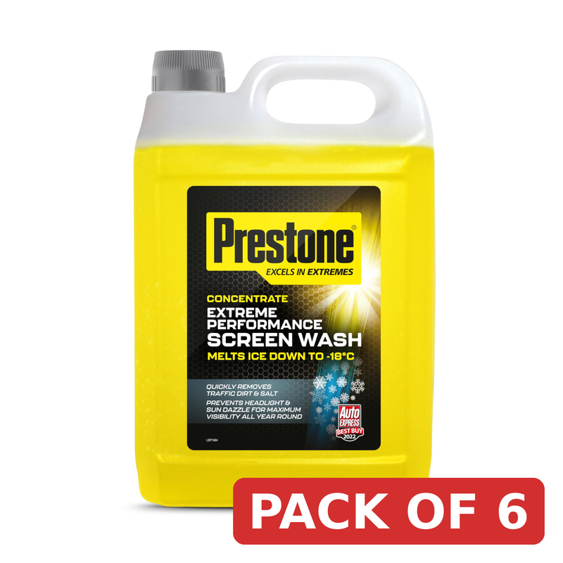Prestone Screen Wash 5 Litre - Extreme Performance Concentrated