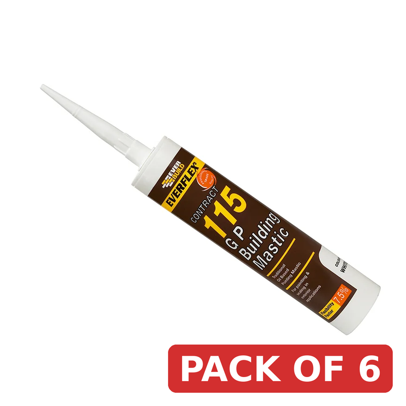 Everbuild Sika Everflex® 115 General Purpose Building Mastic Stone 285ml