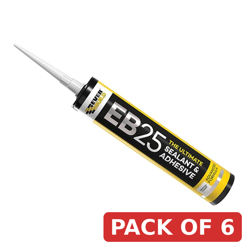 Everbuild Sika Ultimate Sealant & Adhesive 300ml Clear - 605674