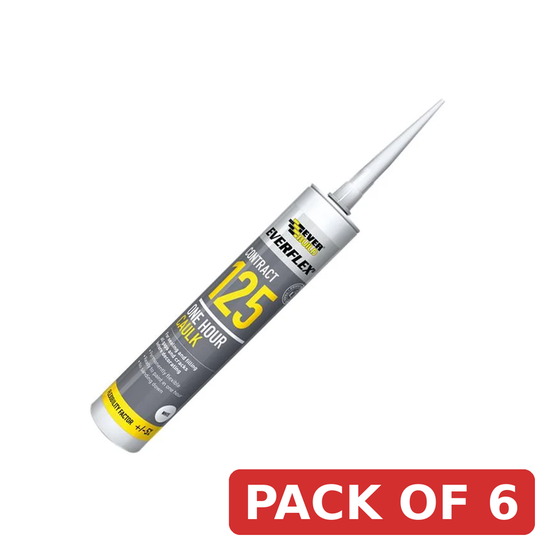 Everbuild Sika One Hour Caulk 125 Brown 300ml - 485992