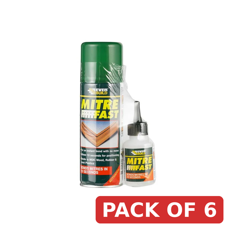 Everbuild Sika 24pc Mitre Fast Bonding Kit (Shrink Wrapped) - 462029 set