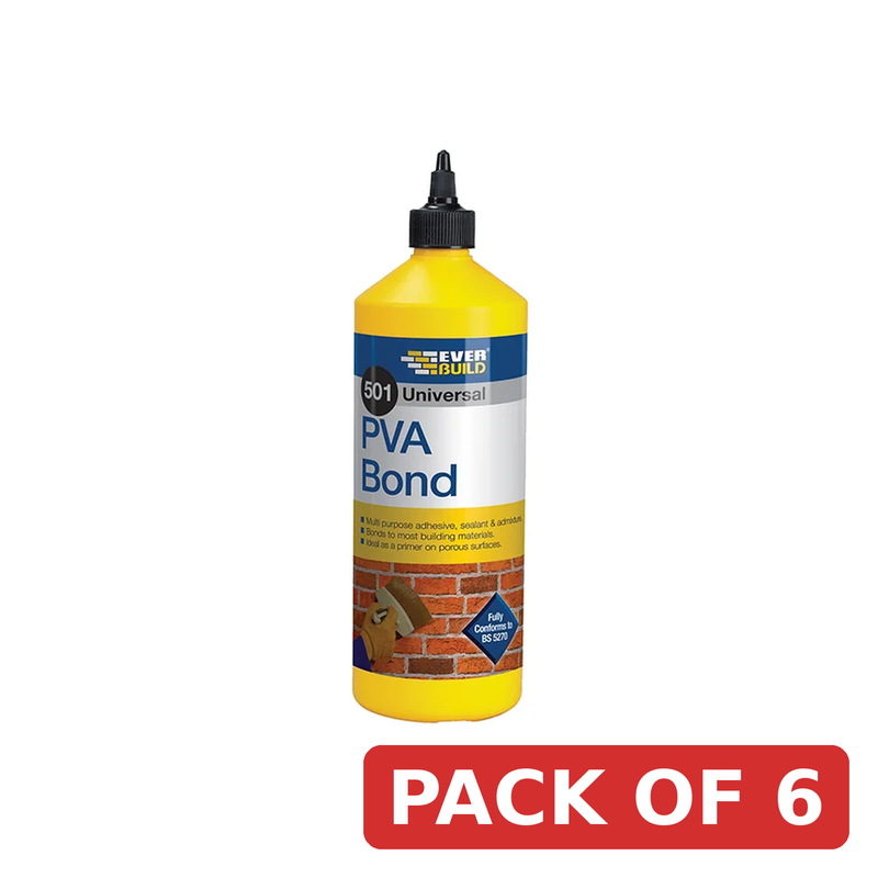 Everbuild Sika 501 Universal PVA Bond 1 litre - 479075