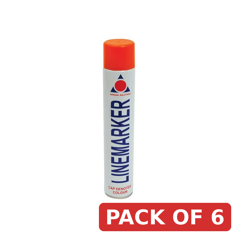 Aerosol 0905 Line Marking Spray Paint Orange 750ml - 0905
