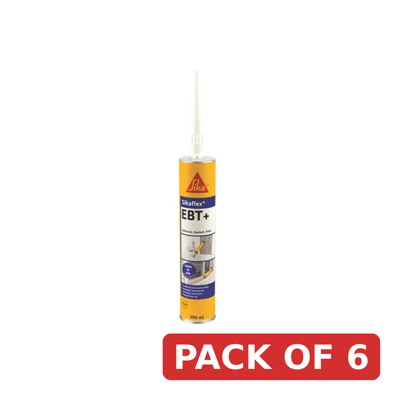 Everbuild Sika Sikaflex® EBT+ Grey 300ml - 511397
