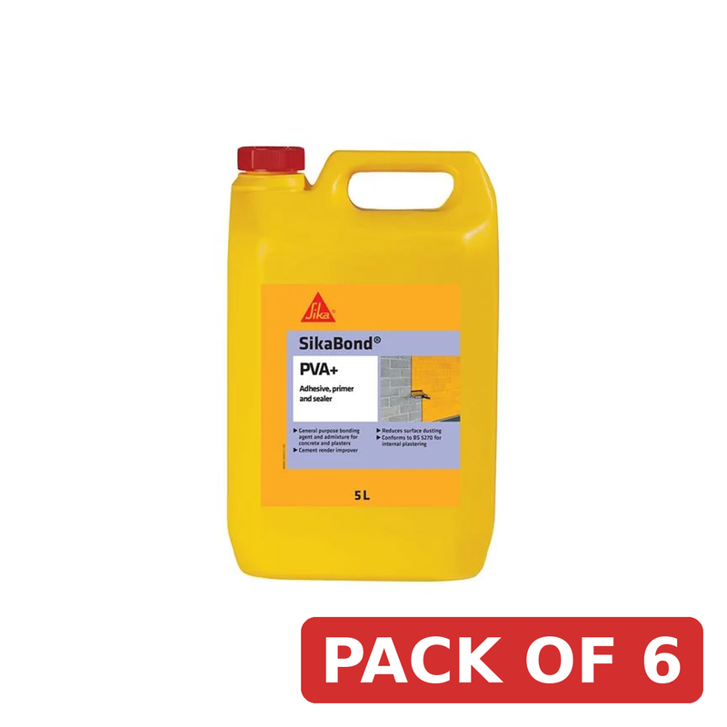 Everbuild Sika SikaBond® PVA+ 5 litre - 443233
