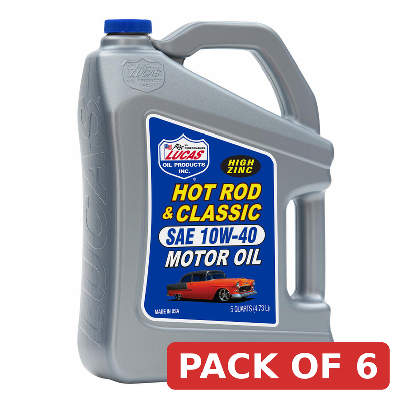Lucas Oil 10W40 Hot Rod Engine Oil 4.54 Litre