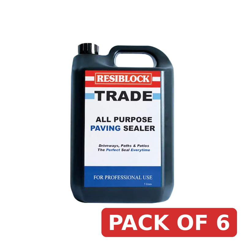 Everbuild Sika Resiblock All Purpose Paving Sealer 5 litre (Trade) - 171755