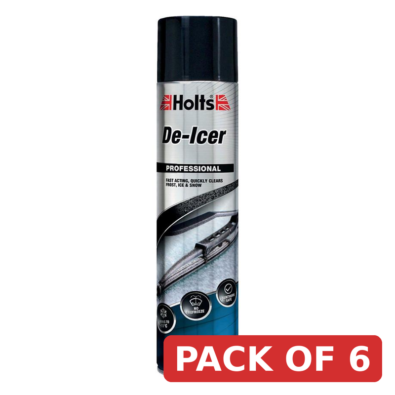 Holts De-Icer 600ml - Fast Acting Frost & Ice Remover