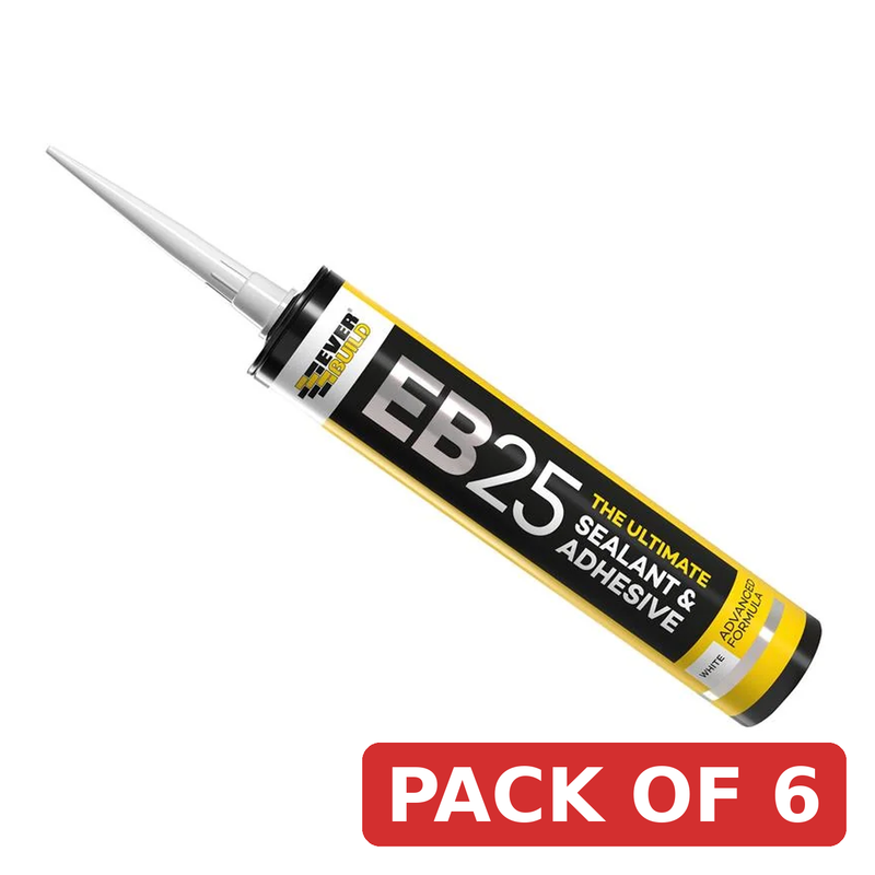 Everbuild Sika Ultimate Sealant & Adhesive 300ml White - 605668