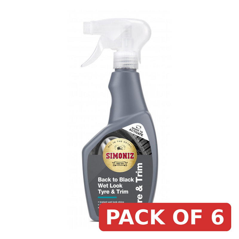Simoniz Tyre & Trim Cleaner 500ml - Back to Black Wet Look