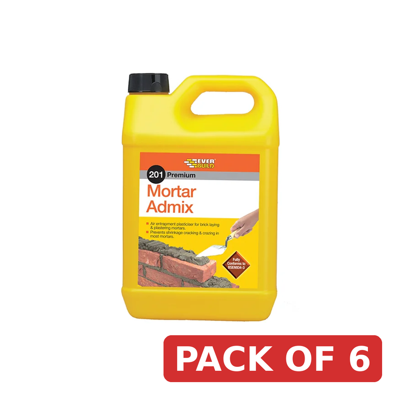 Everbuild Sika 201 Mortar Admix 5L - 486187