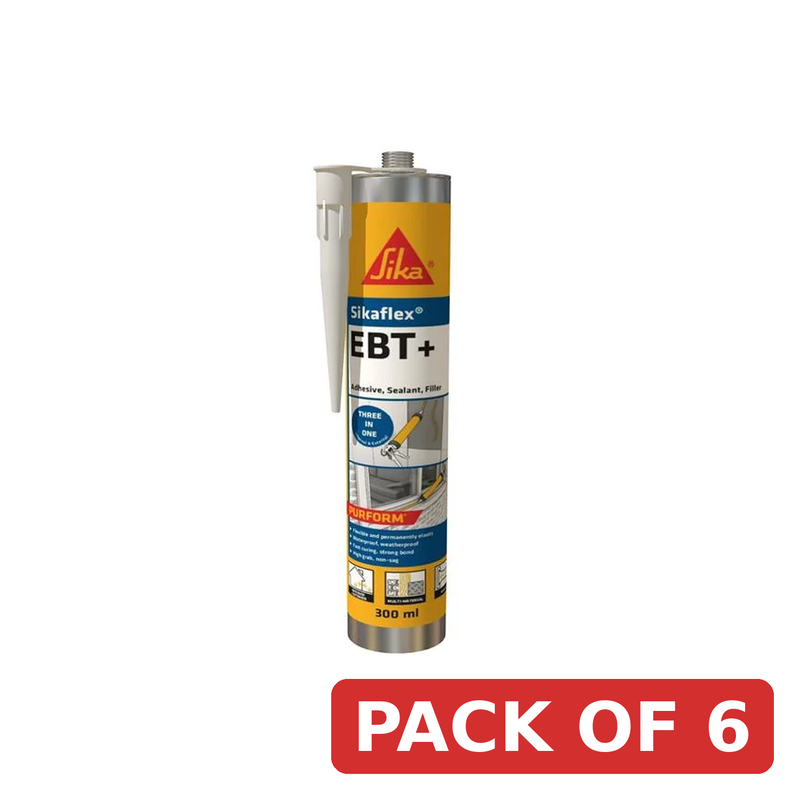 Everbuild Sika Sikaflex® EBT+ Black 300ml - 511394